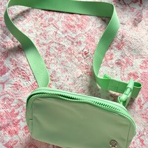 lululemon athletica Light Green Crossbody Bag